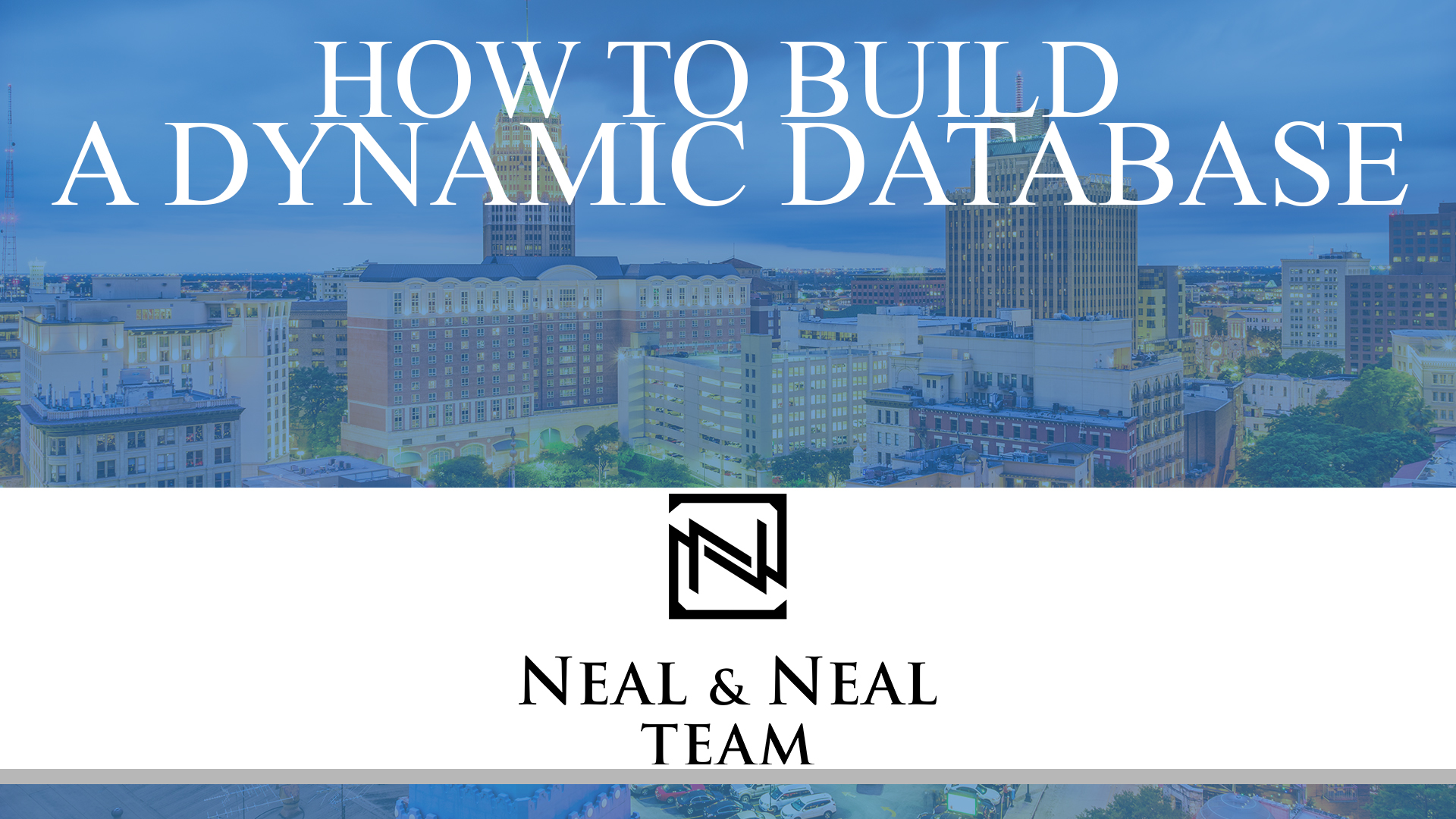 Why Should Every Agent Have a Dynamic Database?